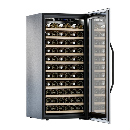 Винный шкаф Meyvel MV66-KBB1 встраиваемый в колонну